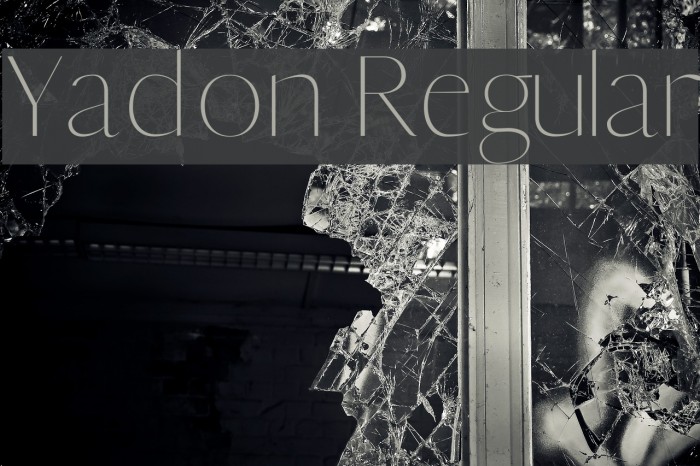 Yadon Regular Font examples
