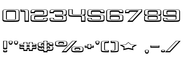 Yadou-Regular Font OTHER CHARS