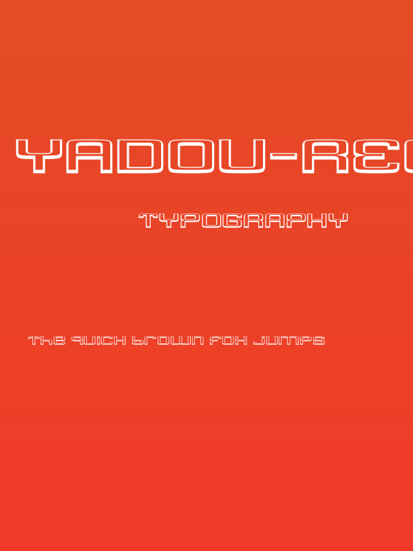 Yadou-Regular Poster