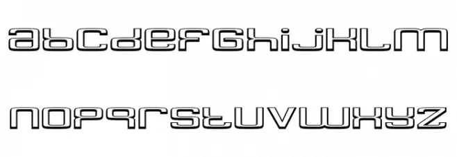 Yadou-Regular خط أحرف صغيرة