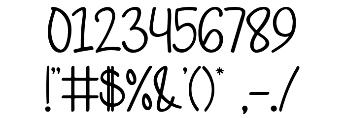 Yagami Light Font OTHER CHARS