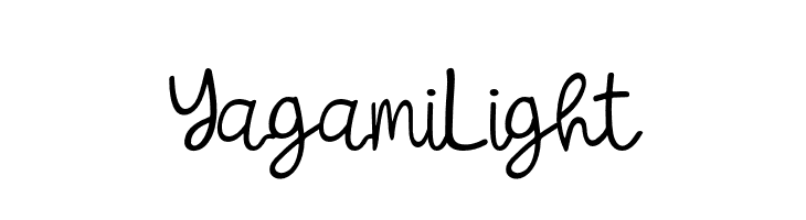 Yagami Light  Free Fonts Download