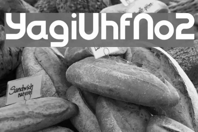 YagiUhfNo2 Font examples