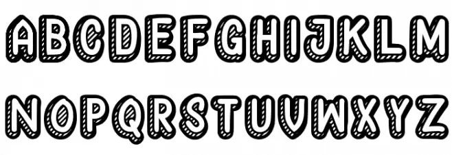 Yagitudeh Schriftart Groß