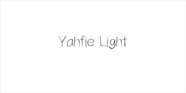 Yahfie Light Logo