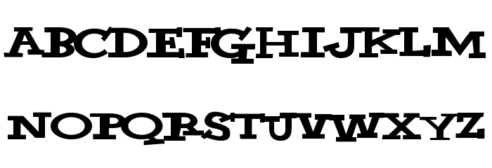 Yahoo Font LOWERCASE