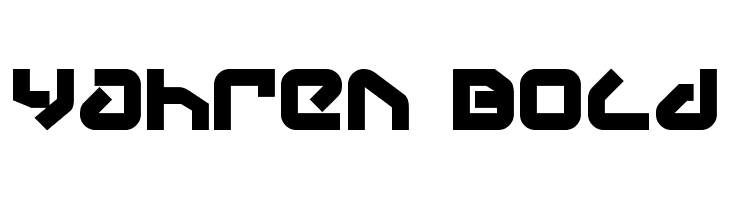 Yahren Bold Font