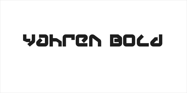 Yahren Bold Logo