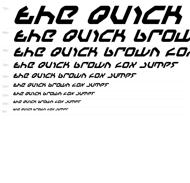 Yahren Italic Waterfall