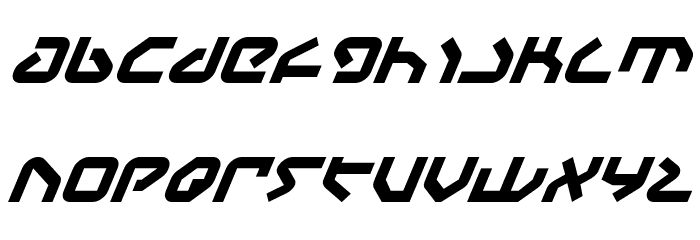 Yahren Italic Polices MINUSCULES