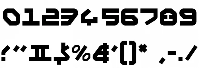 Yahren Font OTHER CHARS