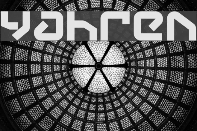 Yahren Font examples