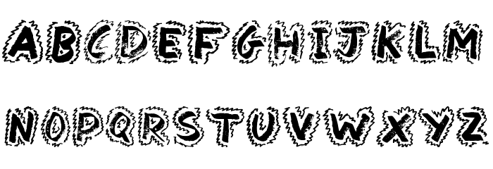 Yak Shamash Font LOWERCASE