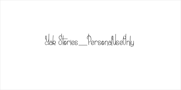 Yak Stories_PersonalUseOnly Logo