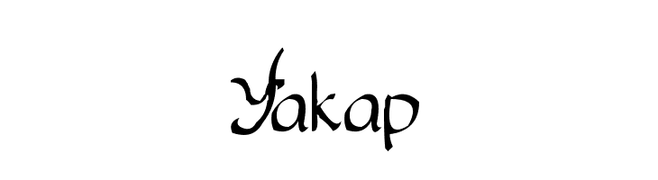 Yakap Font