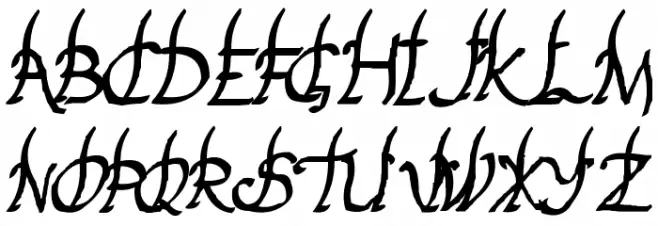 Yakap Schriftart Groß