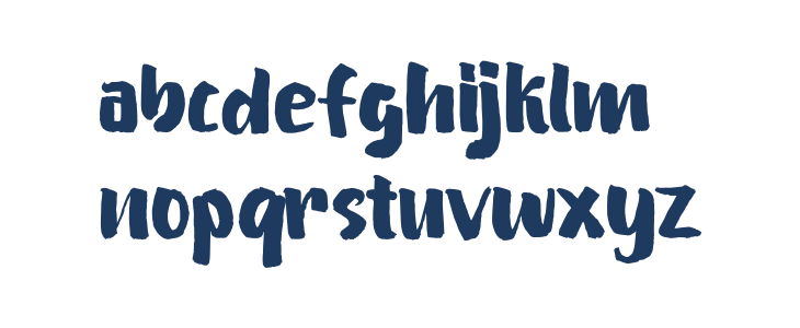 YakowBRUSH Lowercase