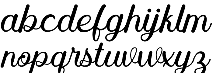 Yaldã Font LOWERCASE