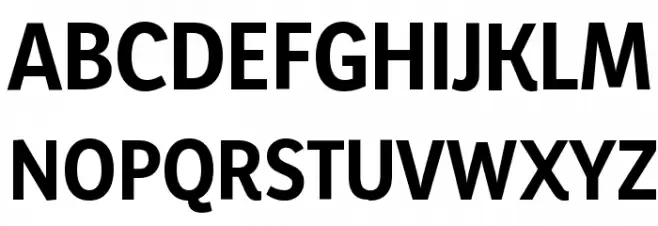 Yaldevi Colombo Bold フォント 大文字