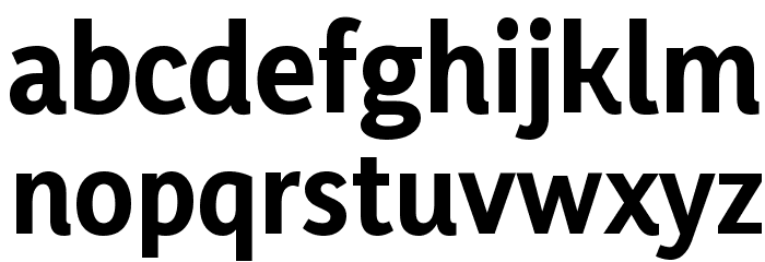 Yaldevi Colombo Bold Font LOWERCASE