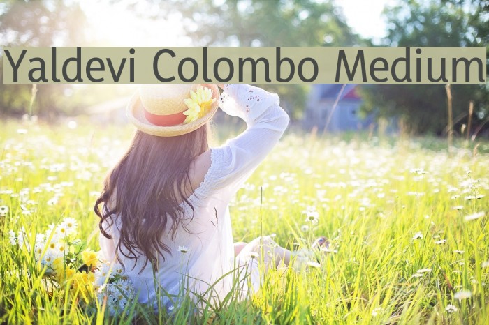 Yaldevi Colombo Medium Font examples