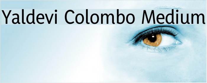 Yaldevi Colombo Medium Font examples