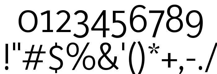 Yaldevi Colombo Regular Font OTHER CHARS