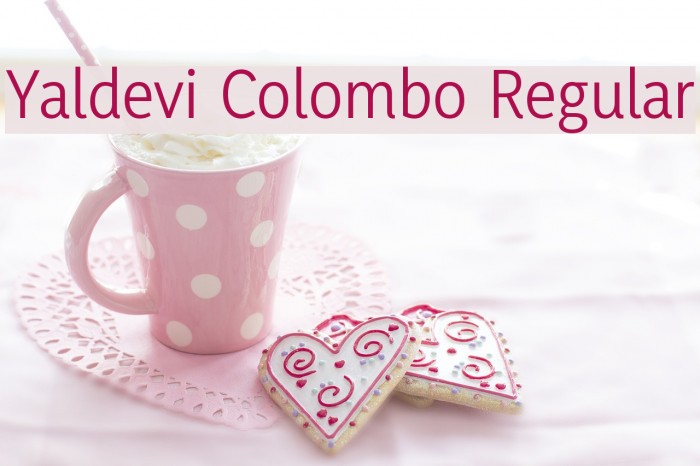 Yaldevi Colombo Regular Font examples