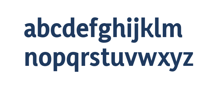 YaldeviColombo Bold1 Lowercase