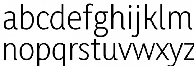 YaldeviColombo Light خط أحرف صغيرة