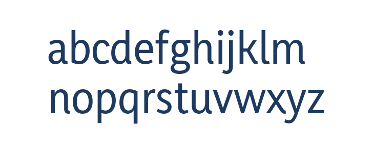YaldeviColombo Medium Lowercase