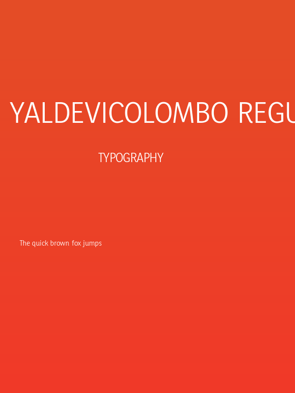 YaldeviColombo Regular Poster