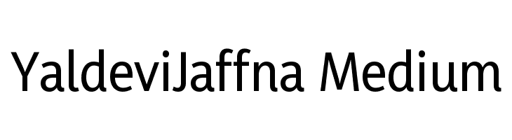 YaldeviJaffna Medium Fuentes