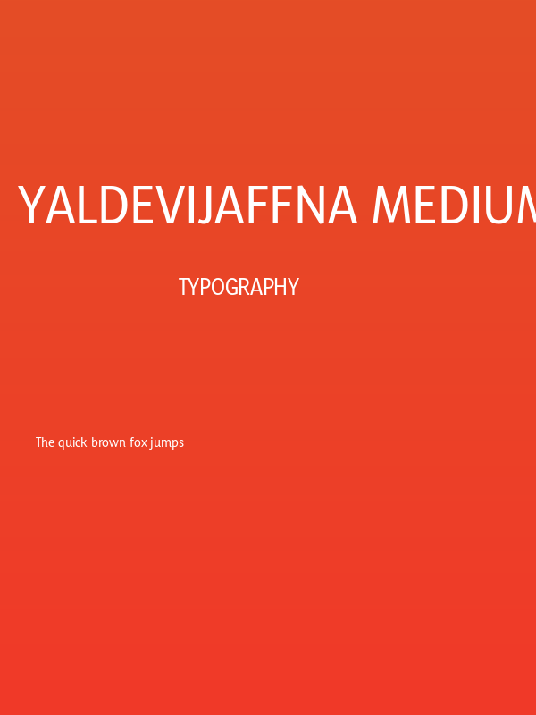 YaldeviJaffna Medium Poster