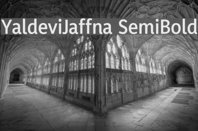 YaldeviJaffna SemiBold Font examples