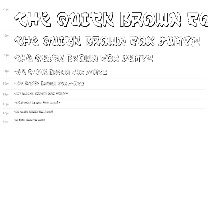 Yama Moto Condensed 3D Waterfall