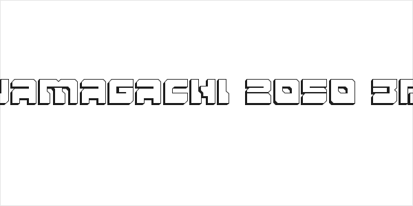 Yamagachi 2050 3D Logo