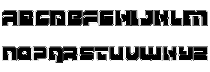 Yamagachi 2050 Academy Font LOWERCASE