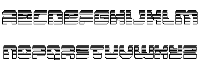Yamagachi 2050 Chrome Font LOWERCASE