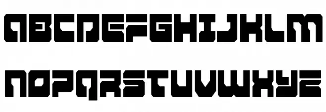 Yamagachi 2050 Condensed Fonte MAIÚSCULAS