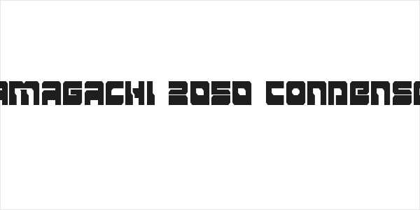 Yamagachi 2050 Condensed Logo