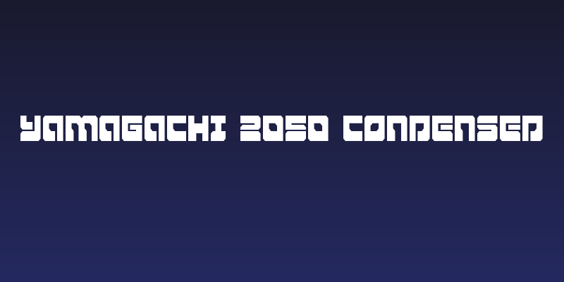 Yamagachi 2050 Condensed Social Header