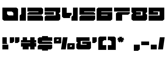 Yamagachi 2050 Expanded Font OTHER CHARS