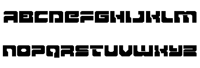 Yamagachi 2050 Expanded Font LOWERCASE