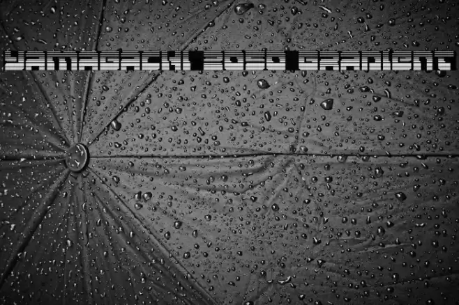 Yamagachi 2050 Gradient Font examples