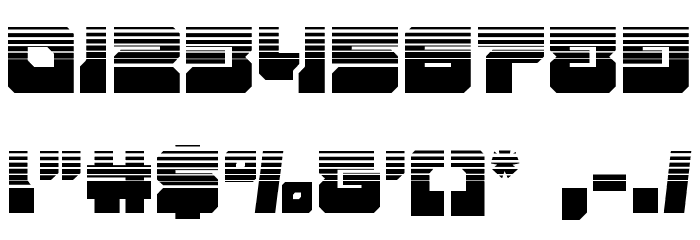 Yamagachi 2050 Halftone Font OTHER CHARS