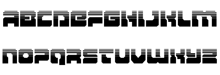Yamagachi 2050 Halftone Font LOWERCASE