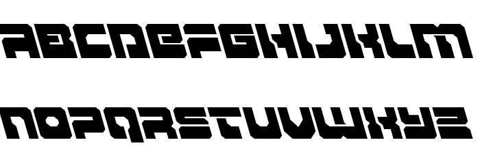 Yamagachi 2050 Leftalic Font LOWERCASE
