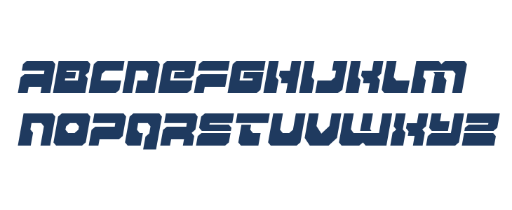 Yamagachi 2050 Semi-Italic Lowercase