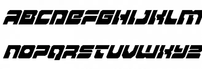Yamagachi 2050 Super-Italic Fuentes MINÚSCULAS